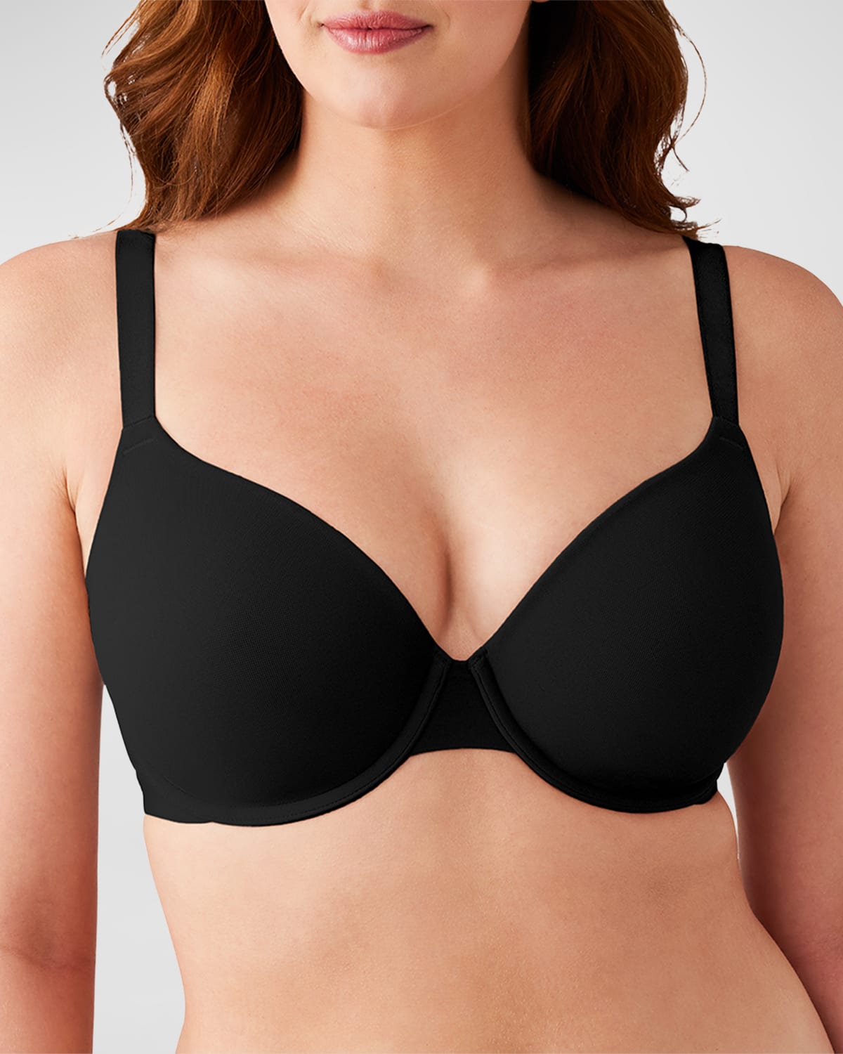 Wacoal Women's Ultimate Side Smoother Contour Bra, Black, 32DDD