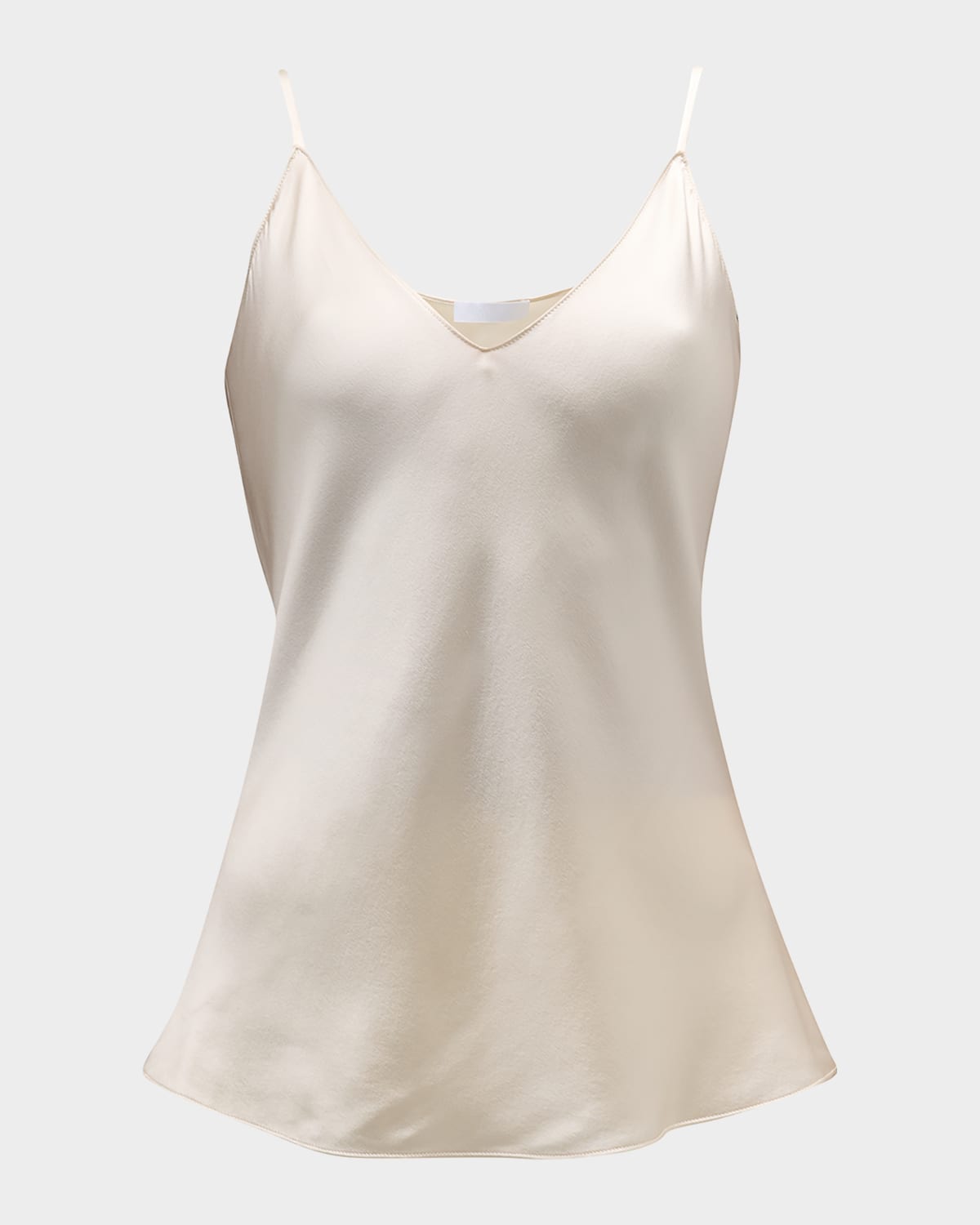 Shop Sablyn Gloria Silk Tank Top In Gardenia