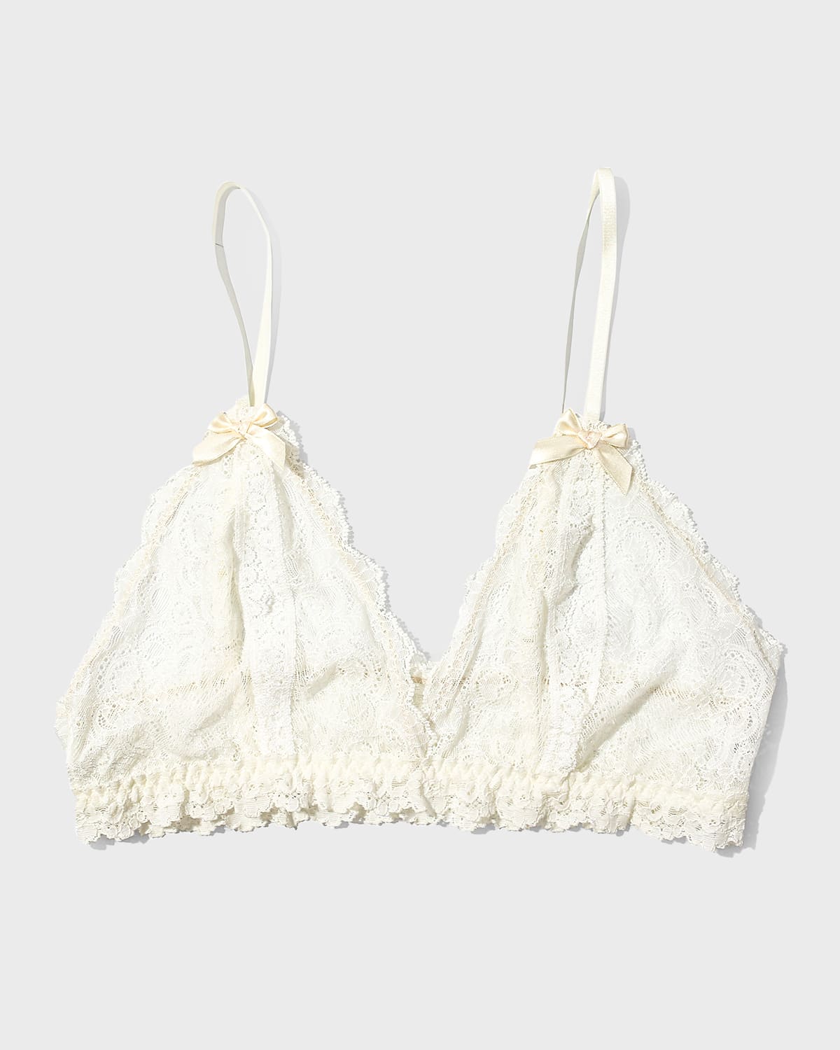 Hanky Panky Open Seam Bralette In Ivory
