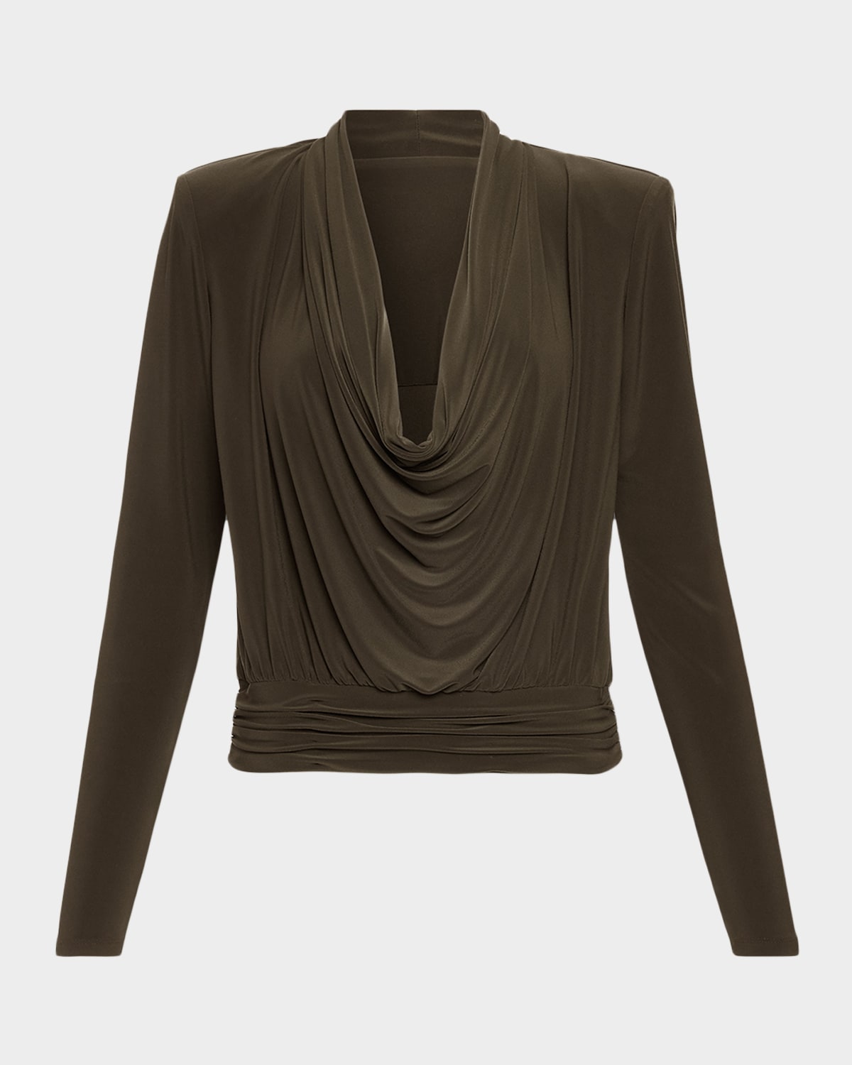 Ramy Brook Eden Cowl-Neck Blouse