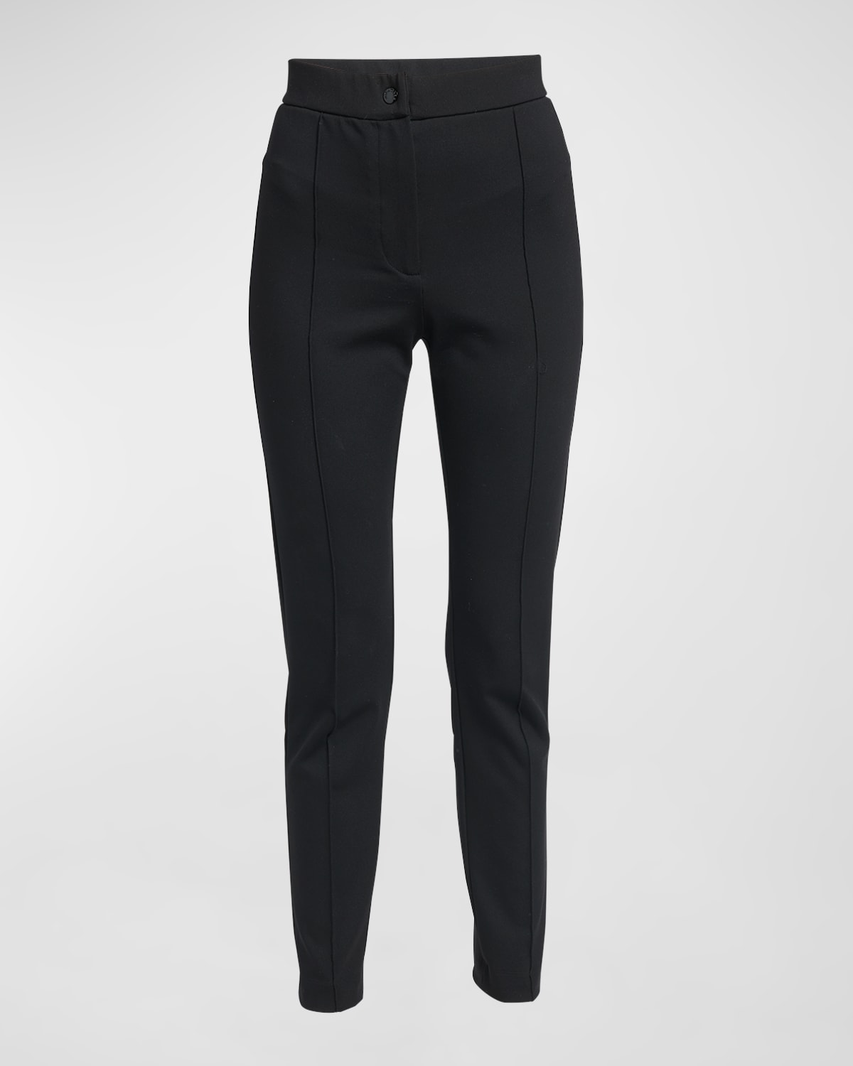 Moncler Straight-leg Trousers In Black