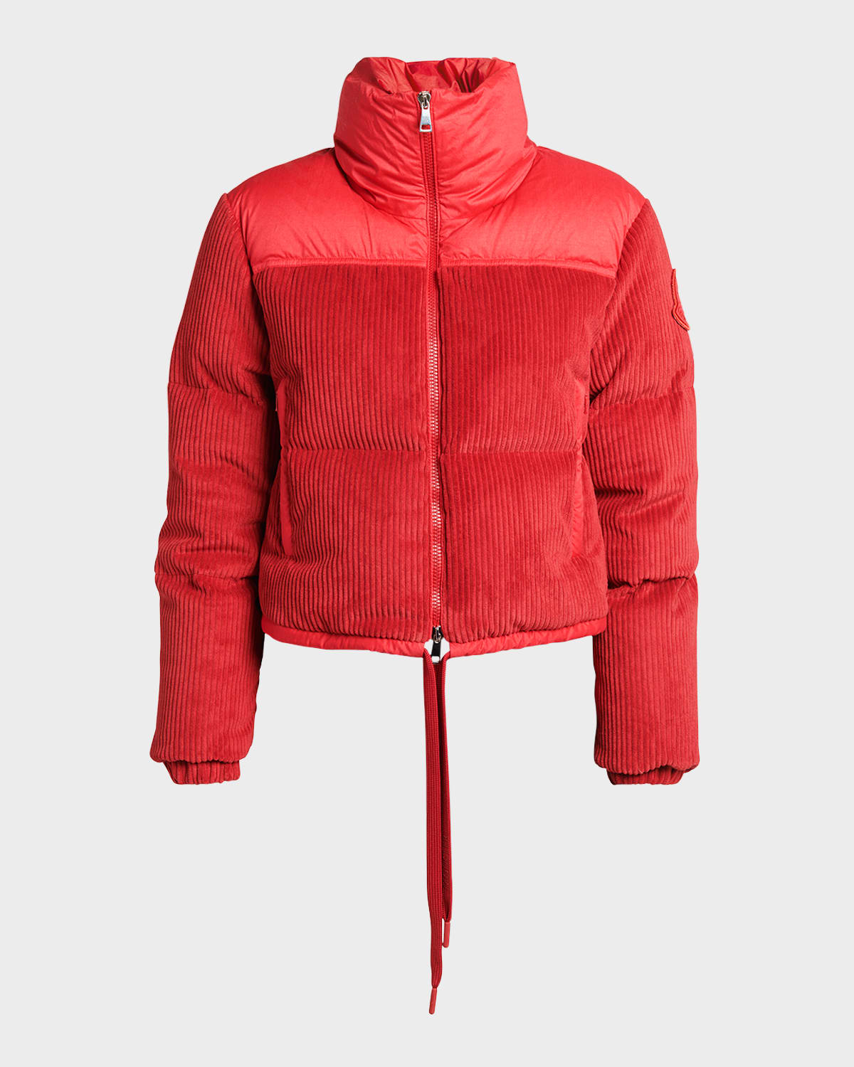 Moncler Waitaki Ribbed Shearling Puffer Jacket Smart Closet