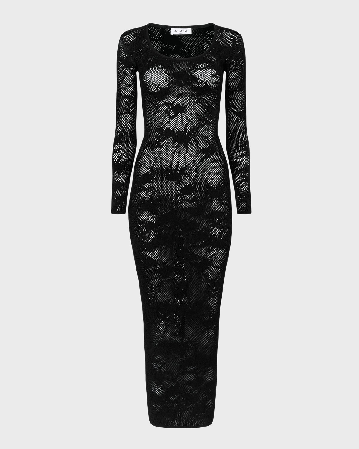 Lace Detail Midi Dress