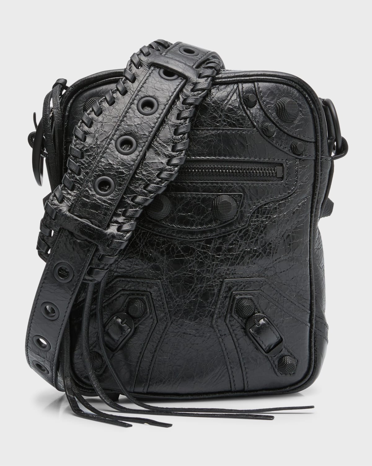 Balenciaga Le Cagole Mini Crossbody Bag Male Black In 1000 Black