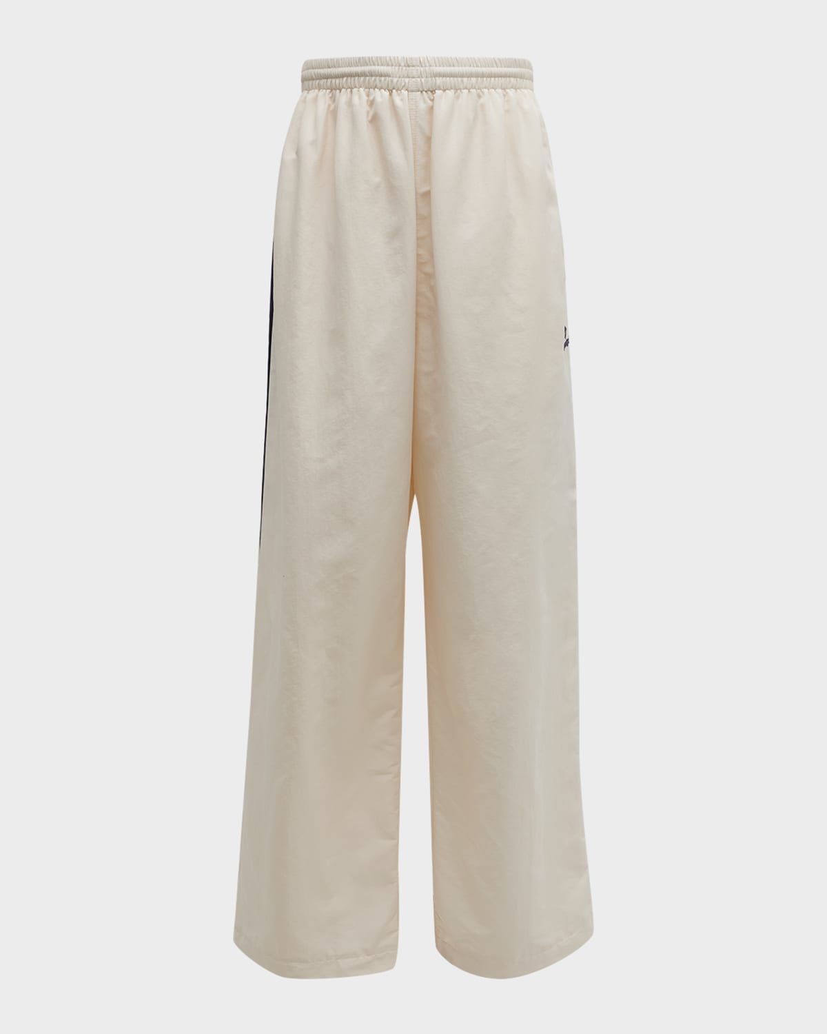 Balenciaga 3b Sports Icon Medium Fit Tracksuit Trousers In 9000 White