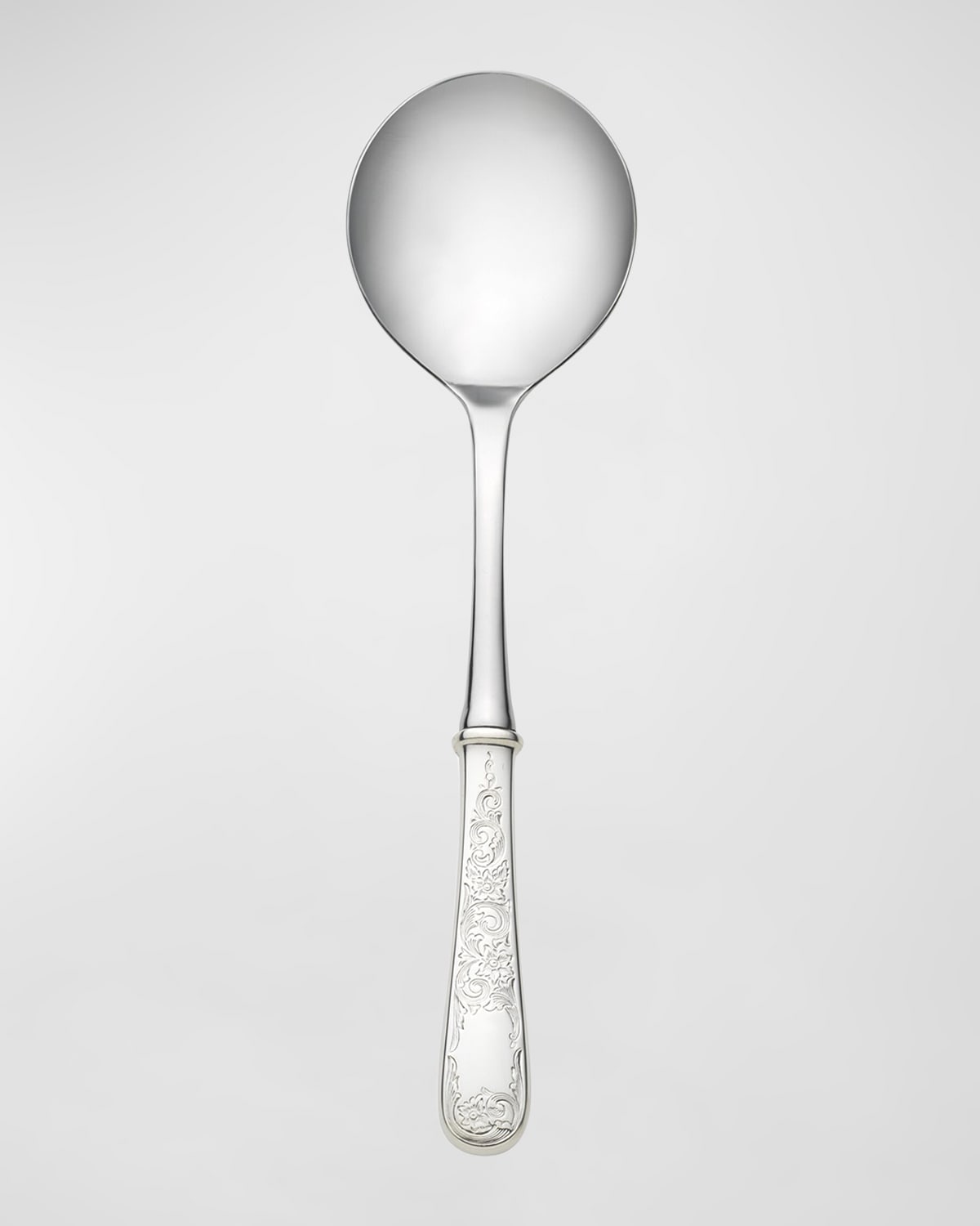 Old Maryland Engraved Salad Serving Spoon, Hollow Handle