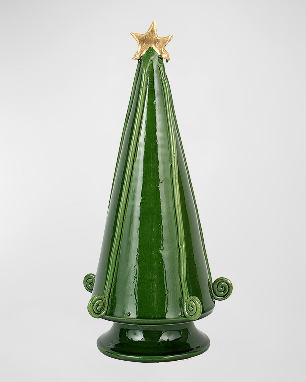 Vietri Foresta Green Medium Tree With Swirl With $30 Credit