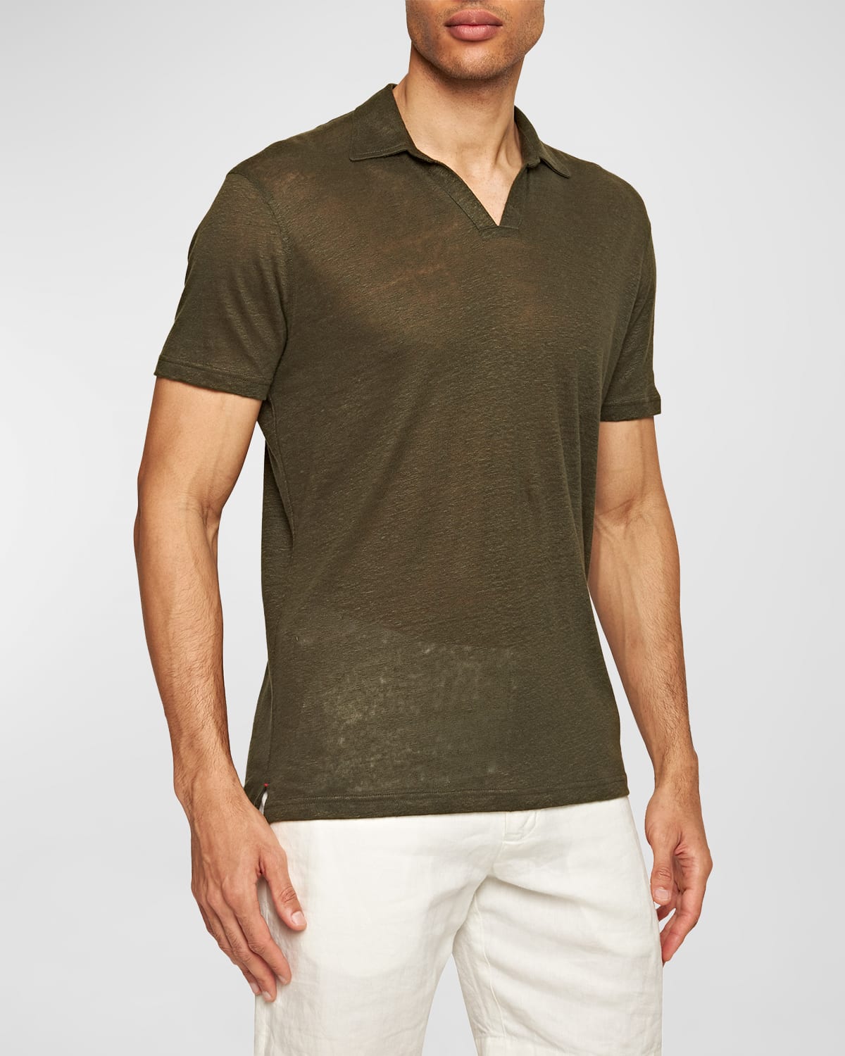 Men's Felix Linen Polo Shirt