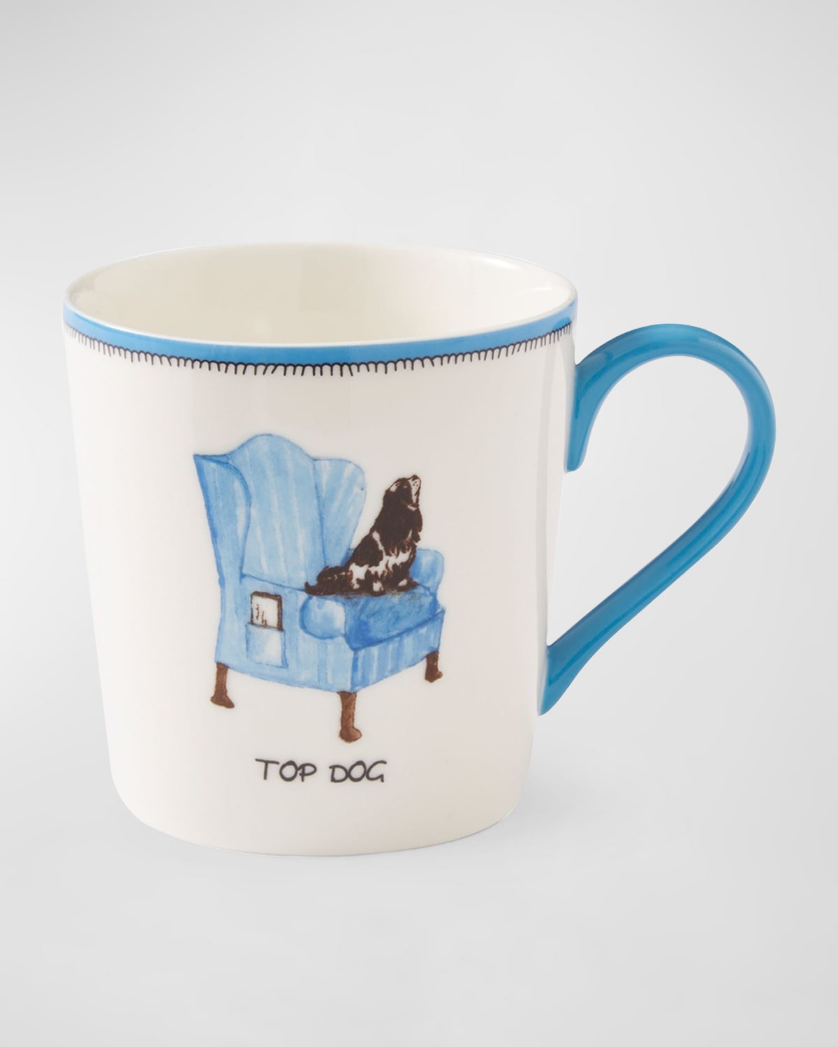 Kit Kemp For Spode Apple A Day Doodle Mug In Top Dog