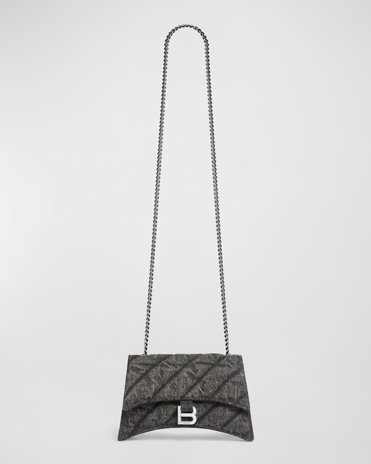 Crush XS Chain Bag Quilted Denim