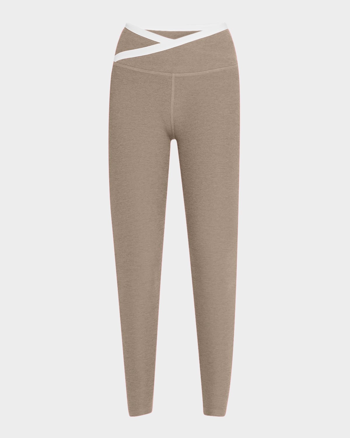 Beyond Yoga Outline Spacedye Legging In Birchcloud White