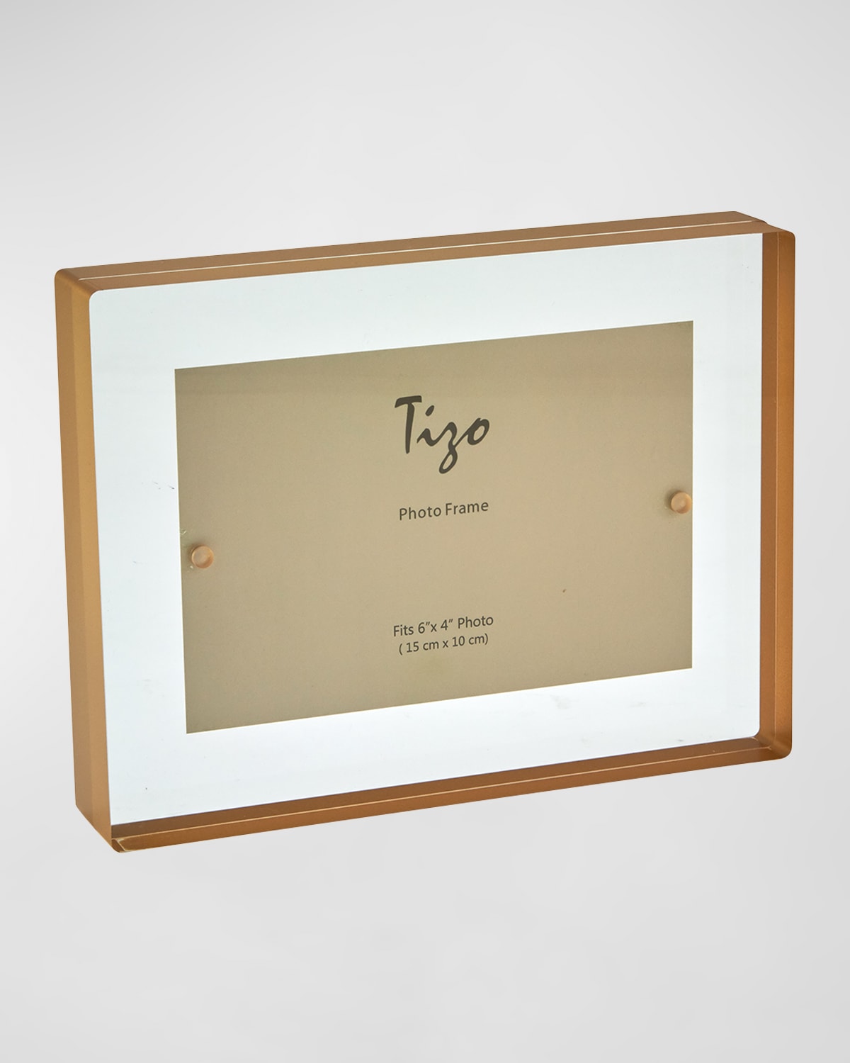 Tizo Magnetic Floating Picture Frame In Silver