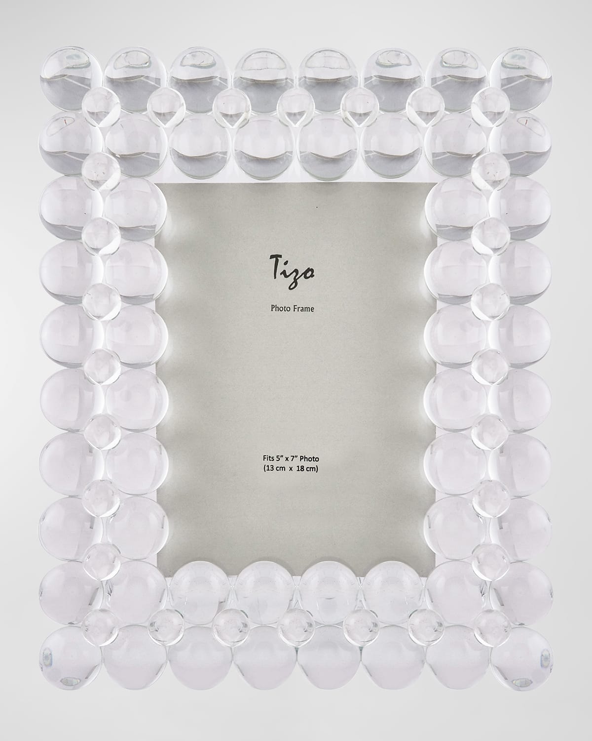 Tizo Clear Crystal Bubble Frame - 4" X 6"