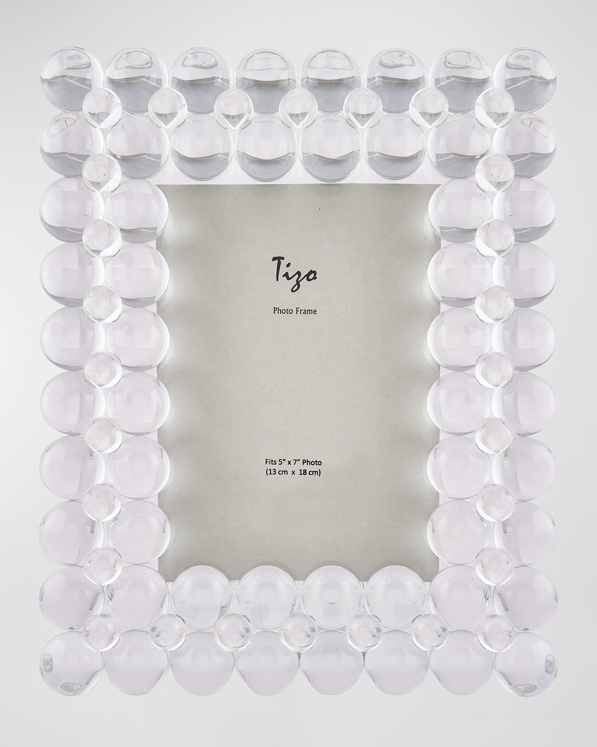 Tizo Clear Crystal Bubble Frame - 4" X 6"