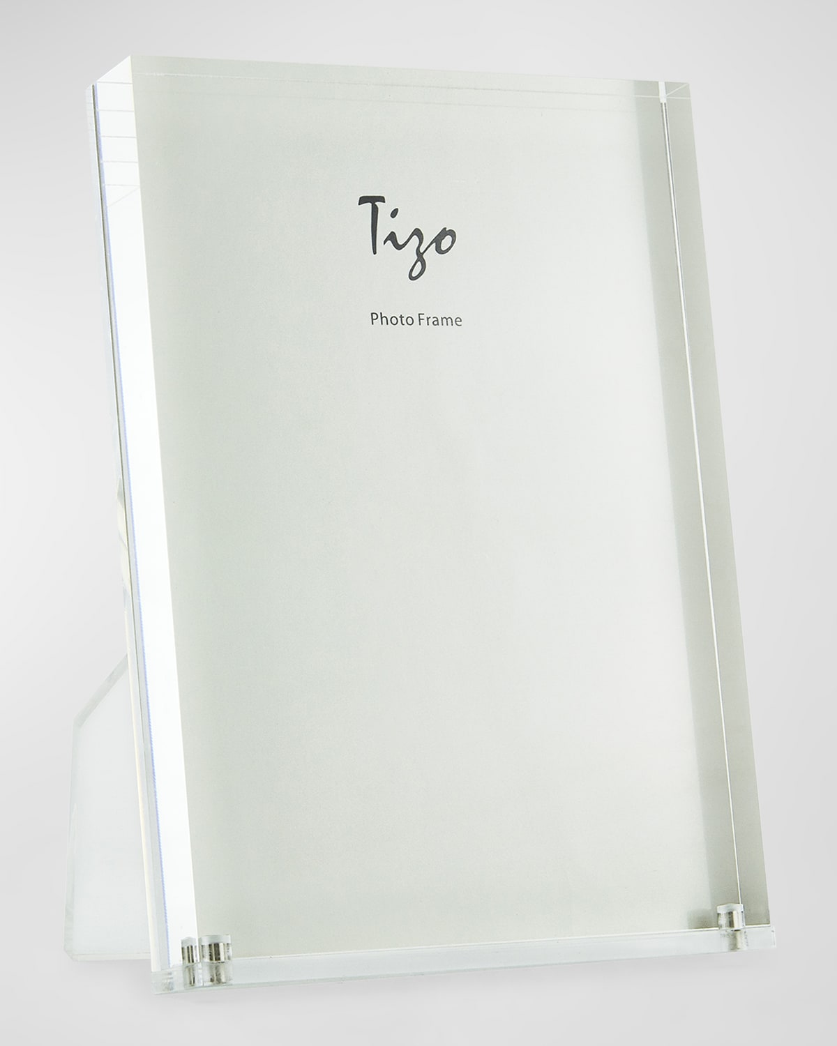 Tizo Lucite Easel Back Frame, 4" X 6" In Clear