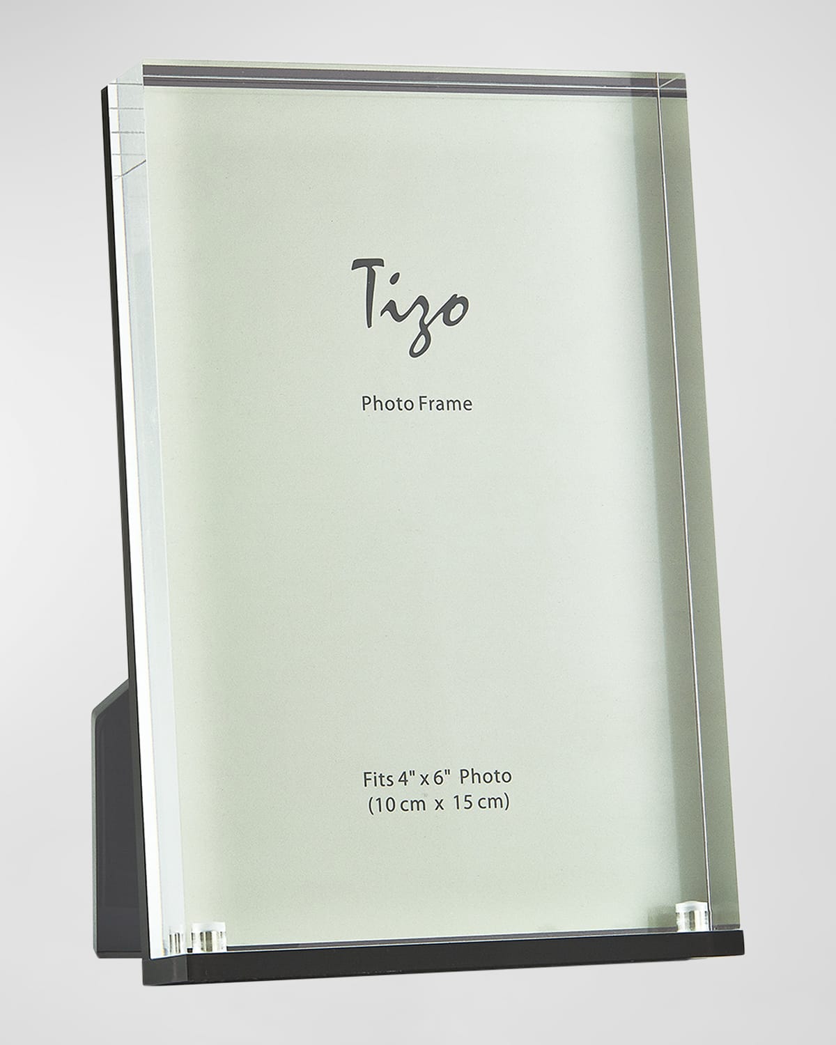 Tizo Thick Lucite Easle-back Frame - 5" X 7" In Green