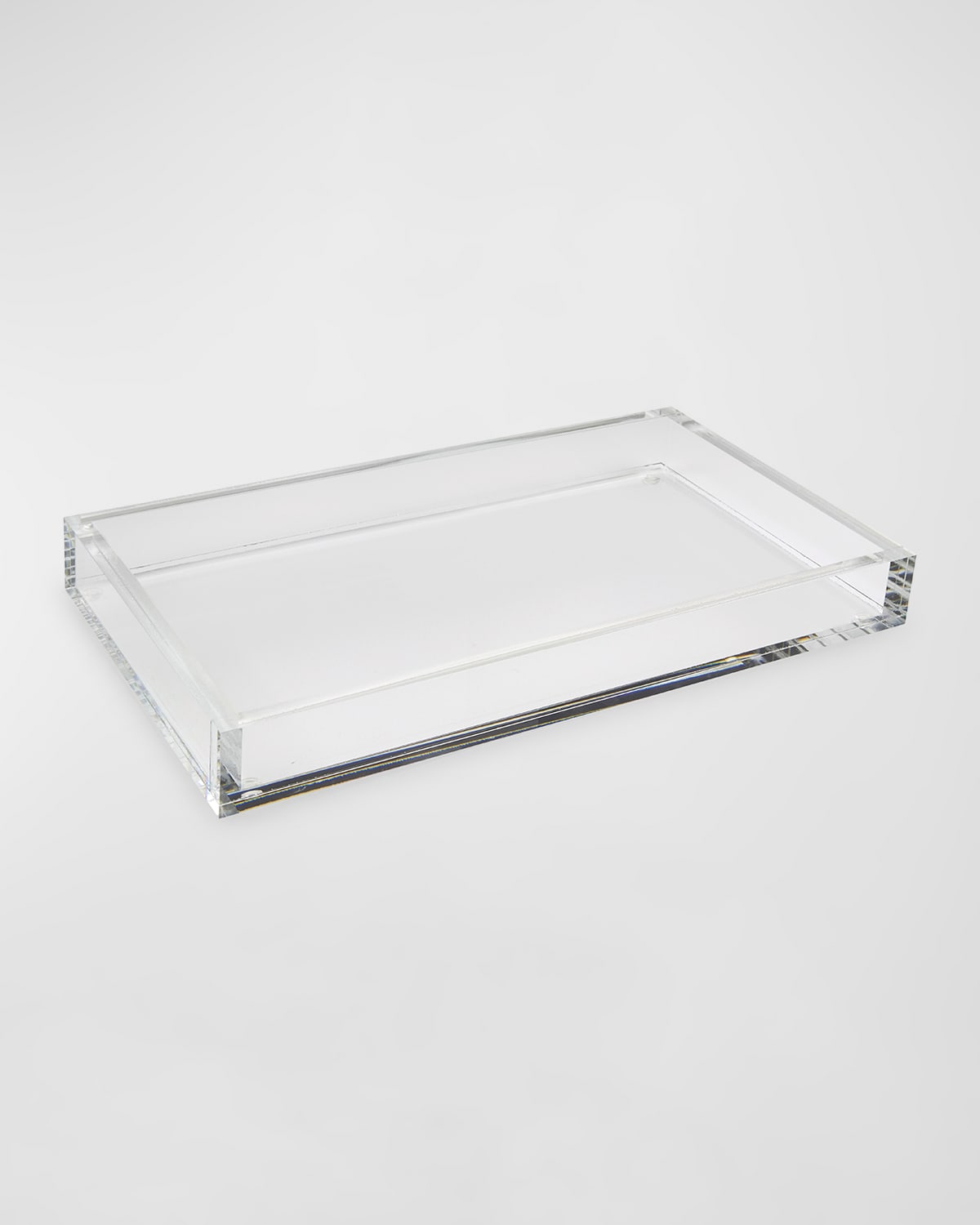 Shop Tizo Lucite Tray, 12" X 16" In Clear