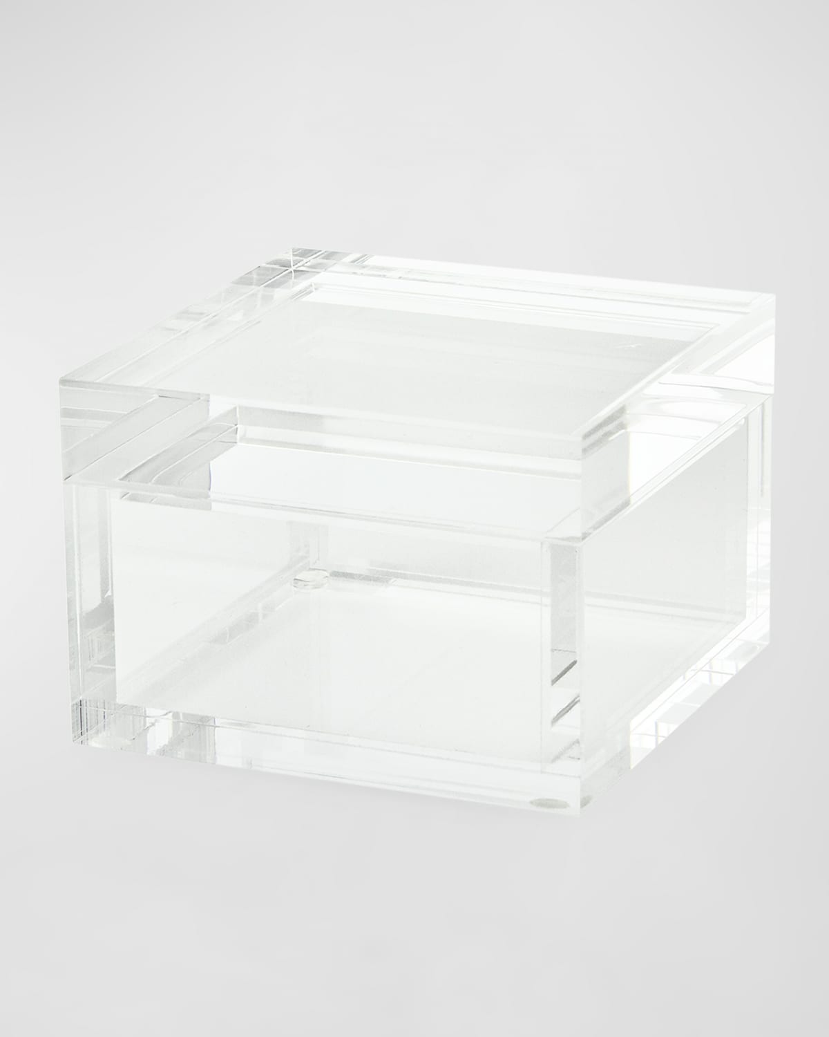 Tizo Design Lucite Square Small Box In Clear