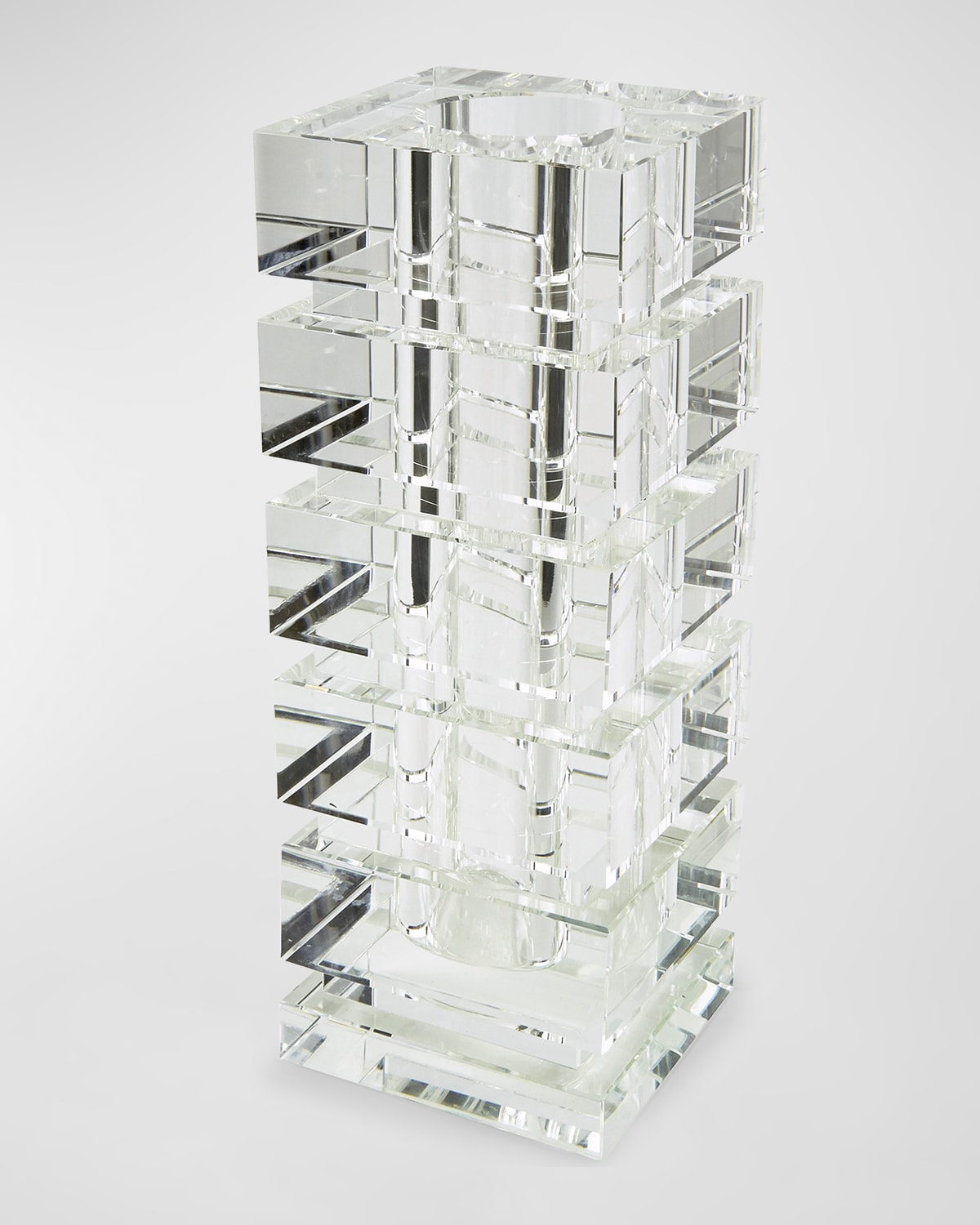 Tizo Crystal Illusion Vase In Clear