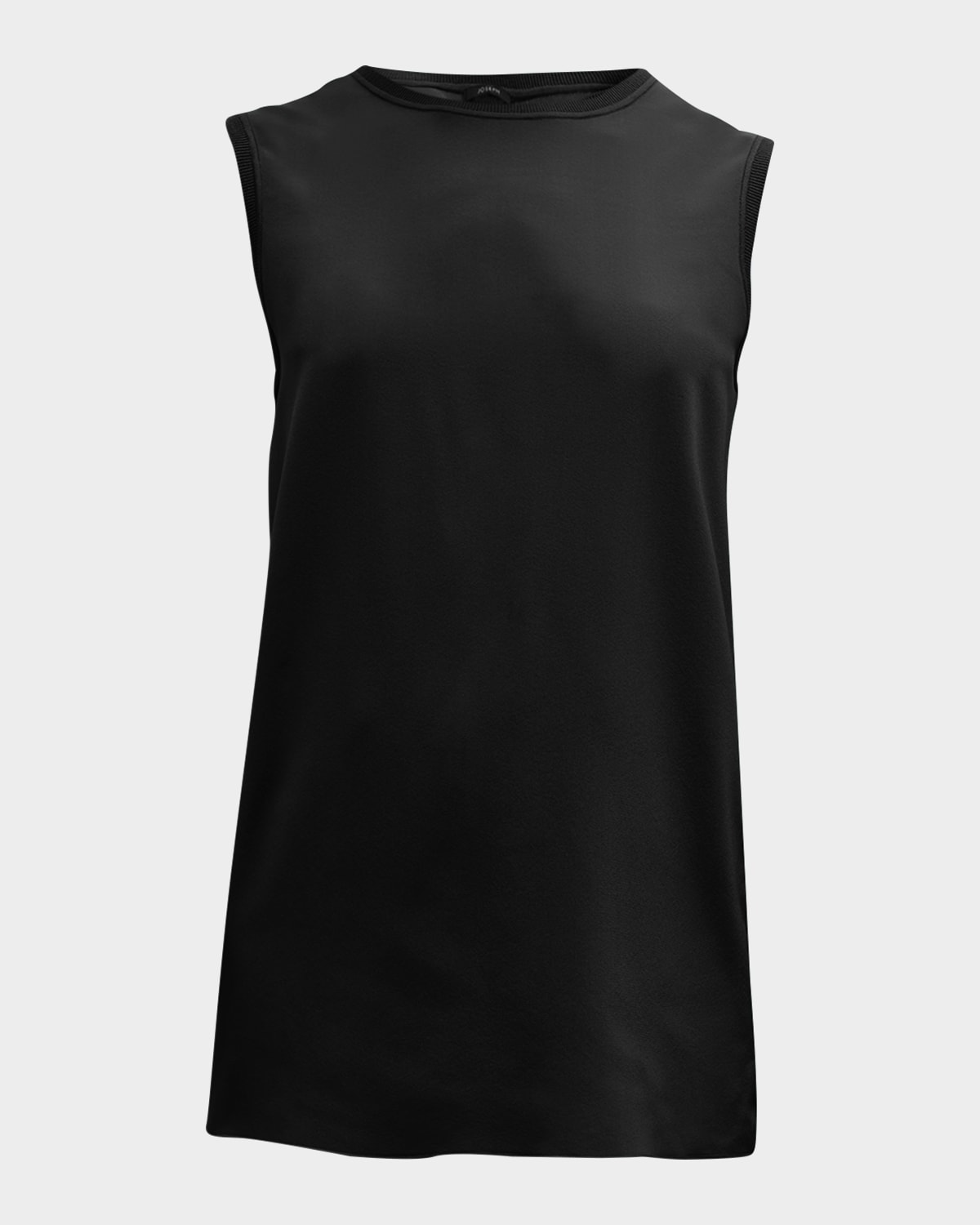 Joseph Bley Silk Tank Top In Black