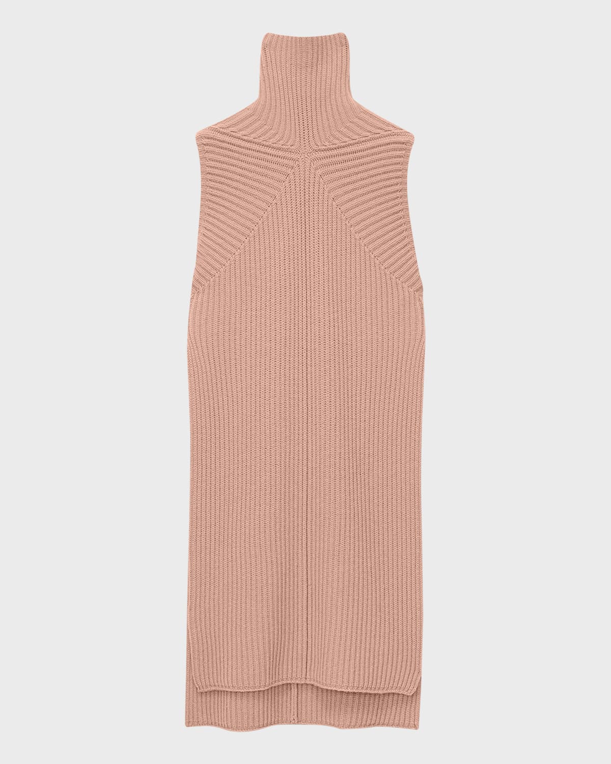 Sleeveless turtleneck cheap tunic