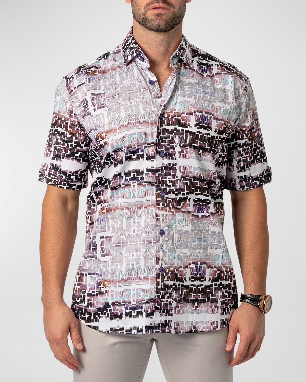 Men's Galileo Glitch Sport Shirt