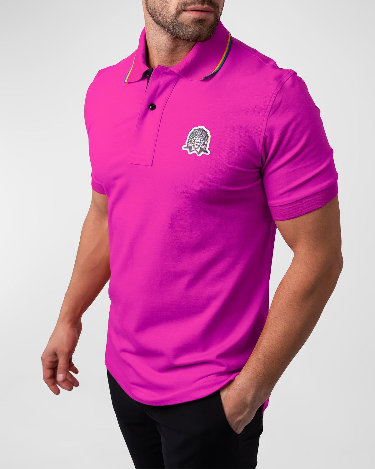 Men's Mozart Tipped Polo Shirt