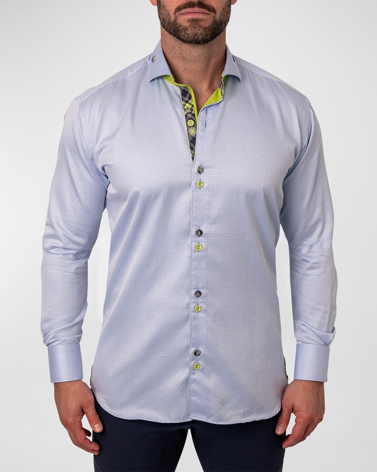 Men's Einstein Patterned Sport Shirt