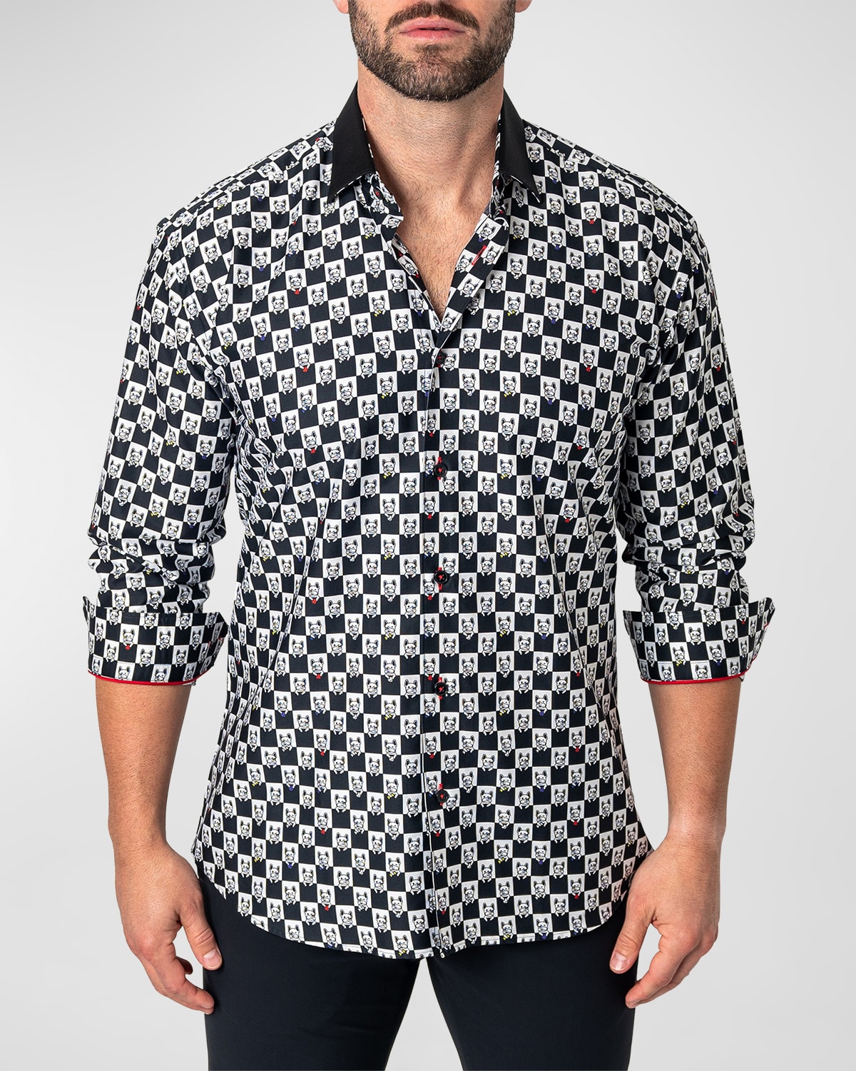 Men's Fibonacci DogCheck Sport Shirt