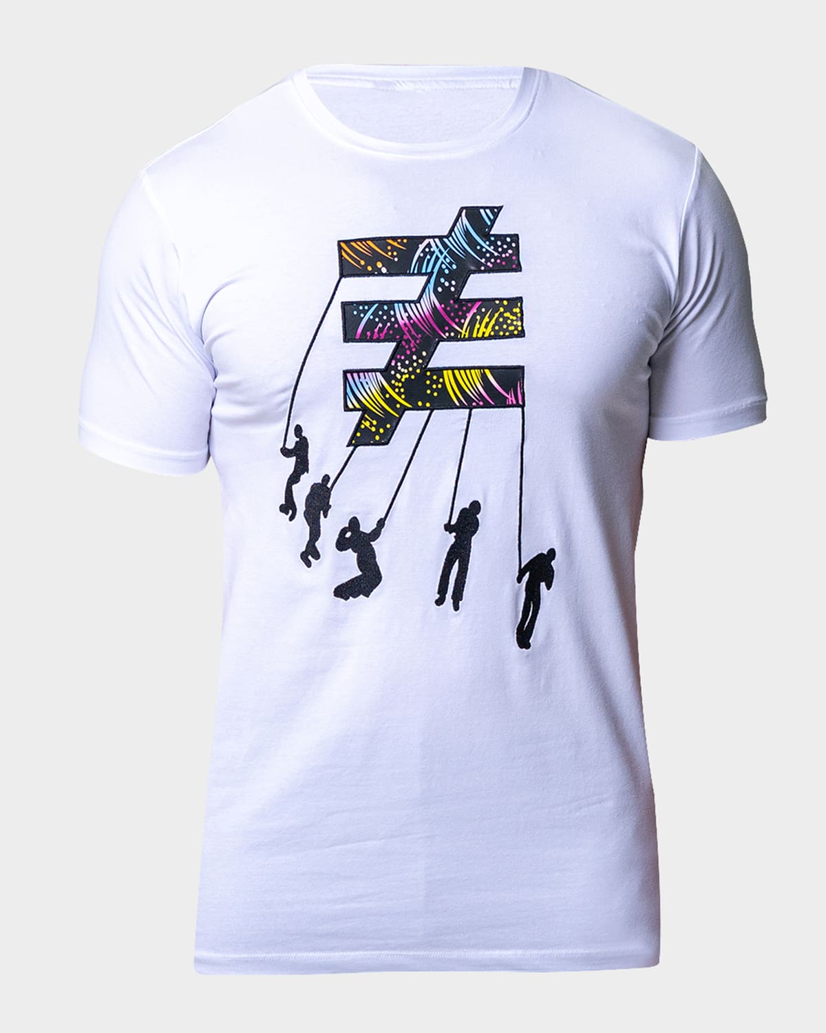 Men's Village Embroidered Icon T-Shirt