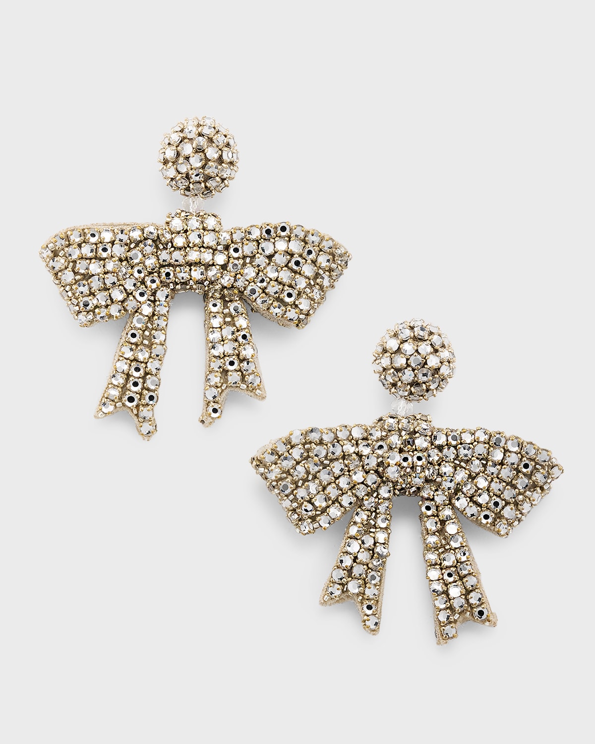 Oscar de la on sale renta bow earrings
