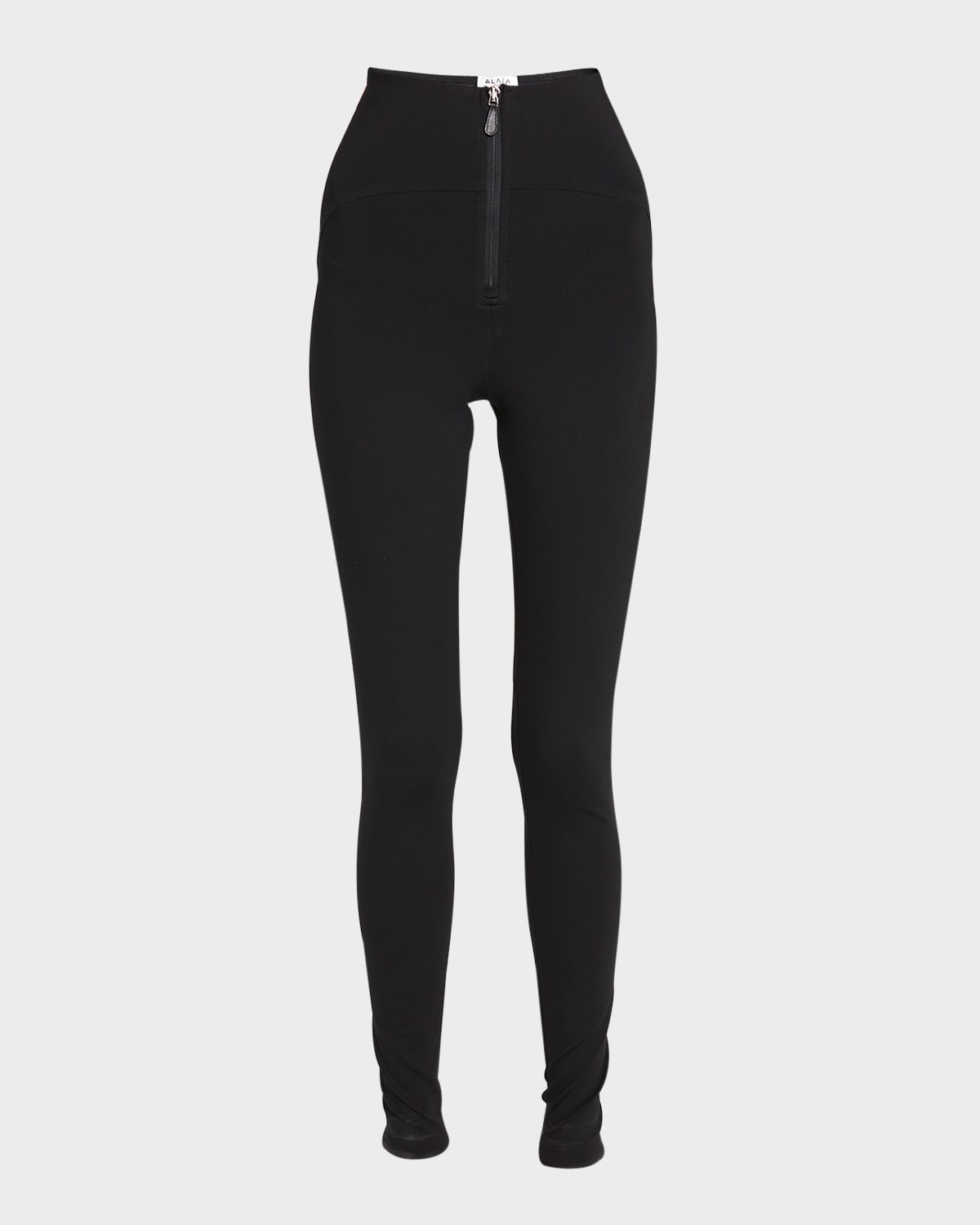 Zip-Front Leggings