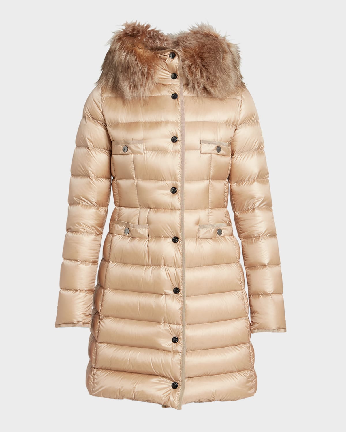 Hermifur moncler coat top