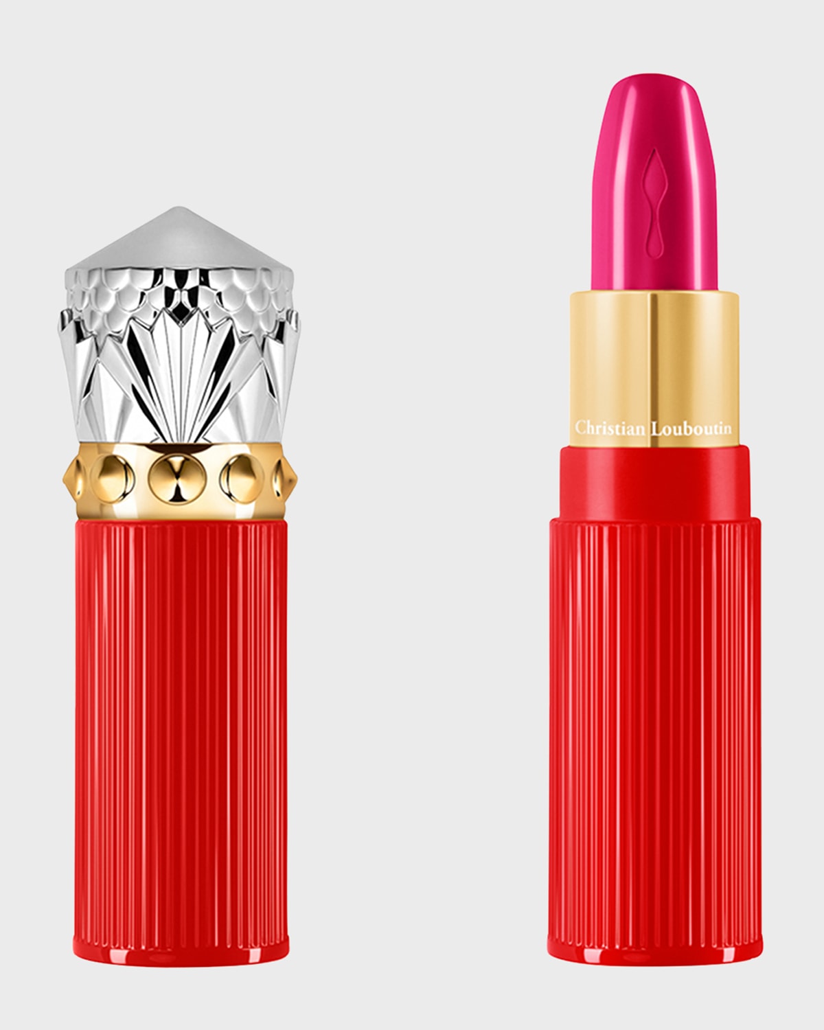 Shop Christian Louboutin So Glow Sheer Lip Color In Rio Pink