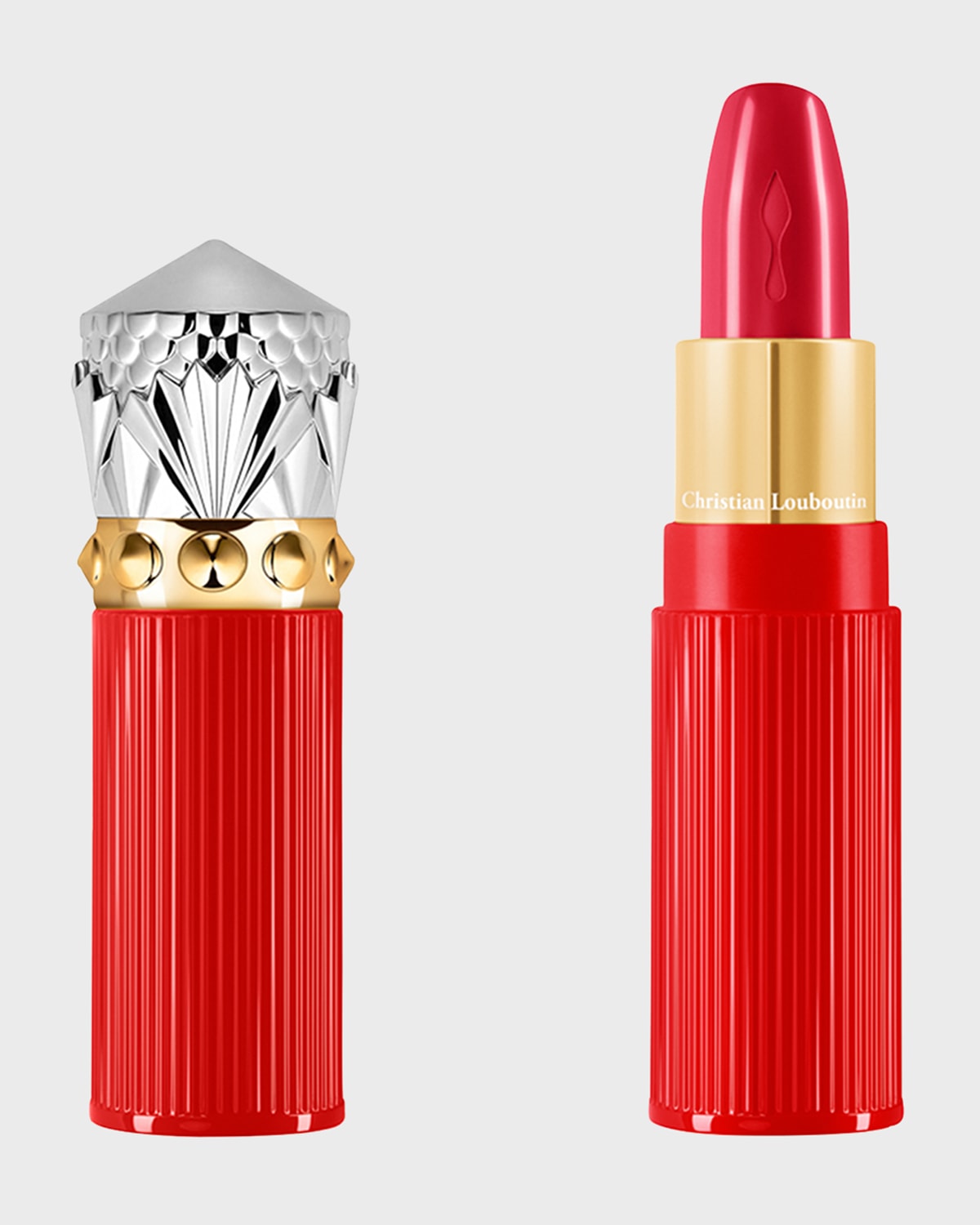 Shop Christian Louboutin So Glow Sheer Lip Color In Mundo Red