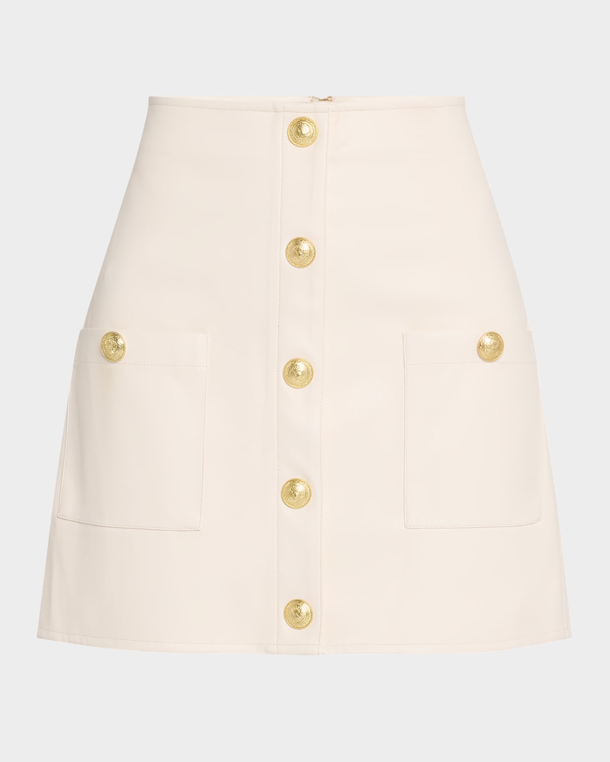 Truman Faux Leather Mini Skirt