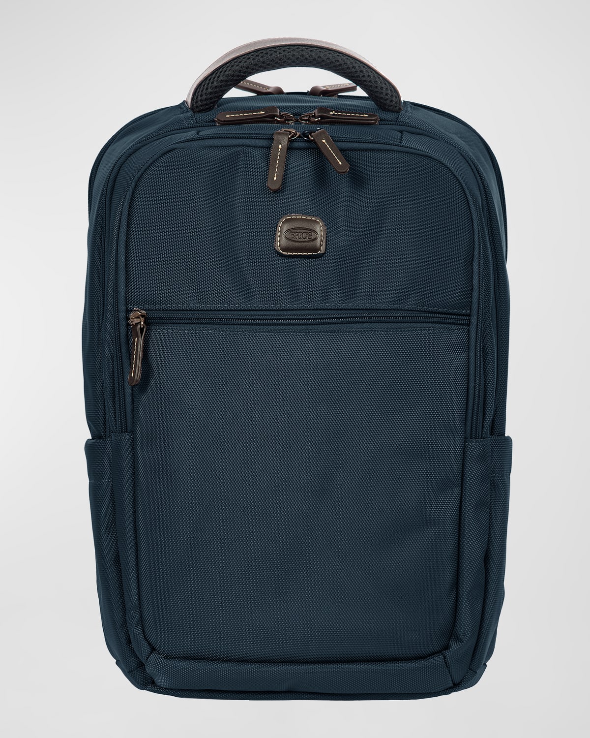 Shop Bric's Siena Large Backpack In Blue/espresso Trim