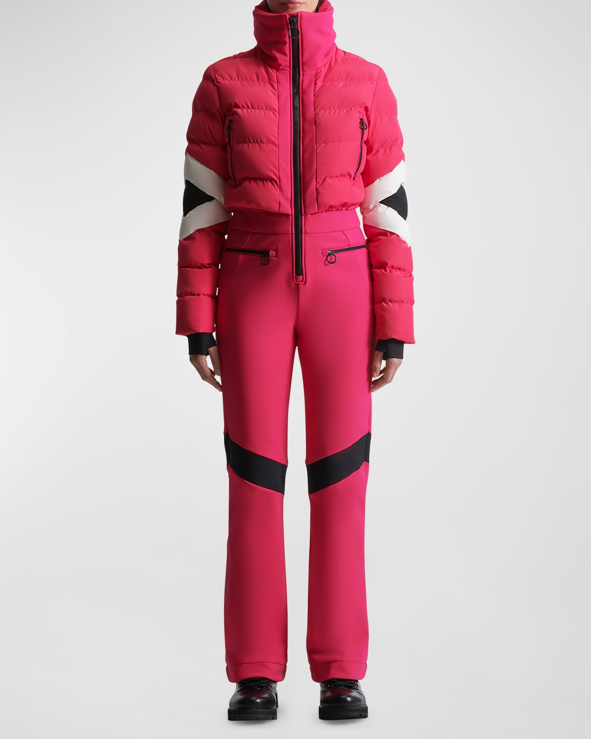 Fusalp Clarisse Tech Ski Suit In 21301 - Bloomnoir