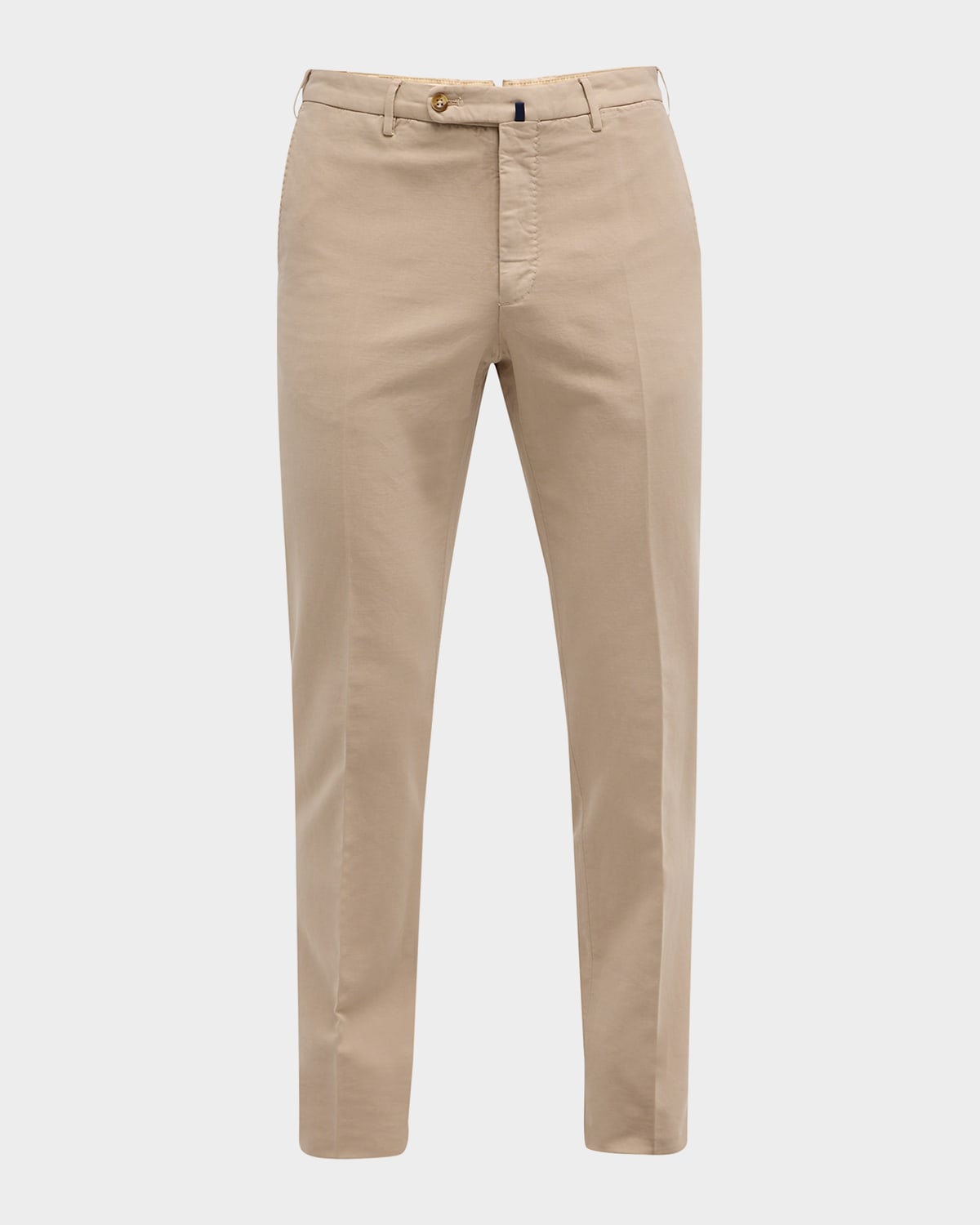 Incotex Men's High Cotton Doeskin Pants In 401beige Chiaro