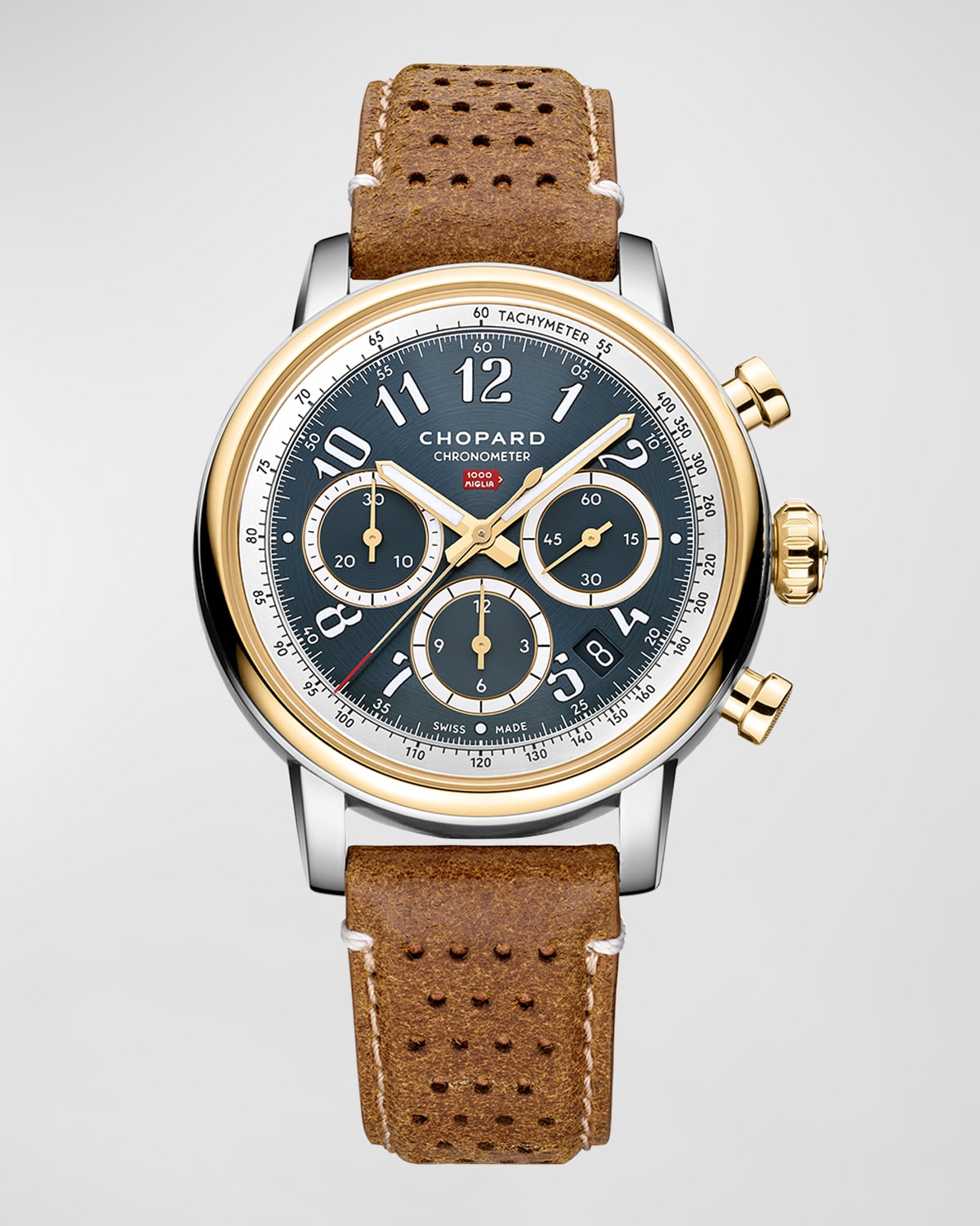 Chopard Mille Miglia 40mm Classic Chronograph Blue Dial Watch