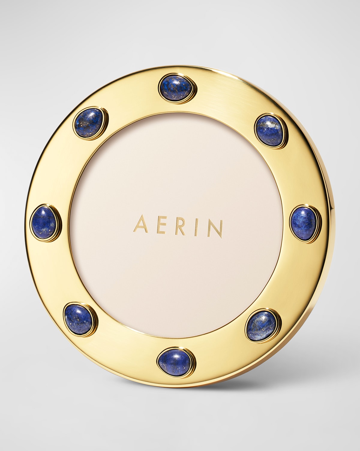 Aerin Augusta Gemstone Round Picture Frame, 5"