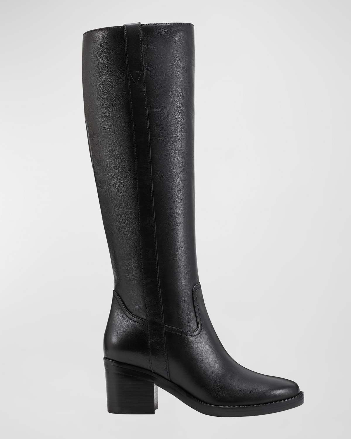 MARC FISHER LTD HYDRIA LEATHER RIDING BOOTS