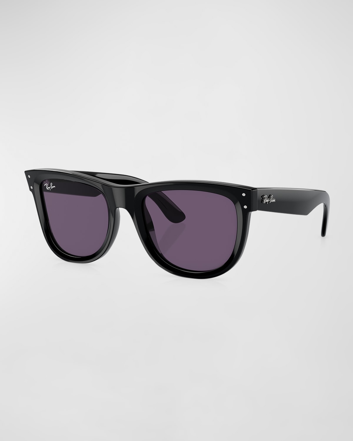 Shop Ray Ban Rbr0502s Wayfarer Reverse Sunglasses In Violet