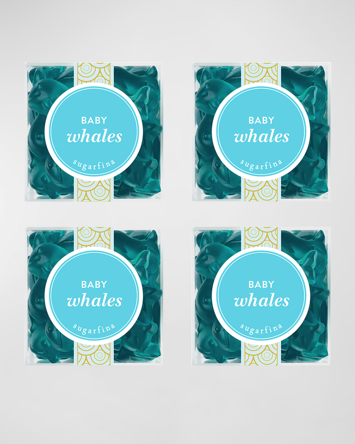 Sugarfina Baby Whales - Small Cube 4-piece Kit