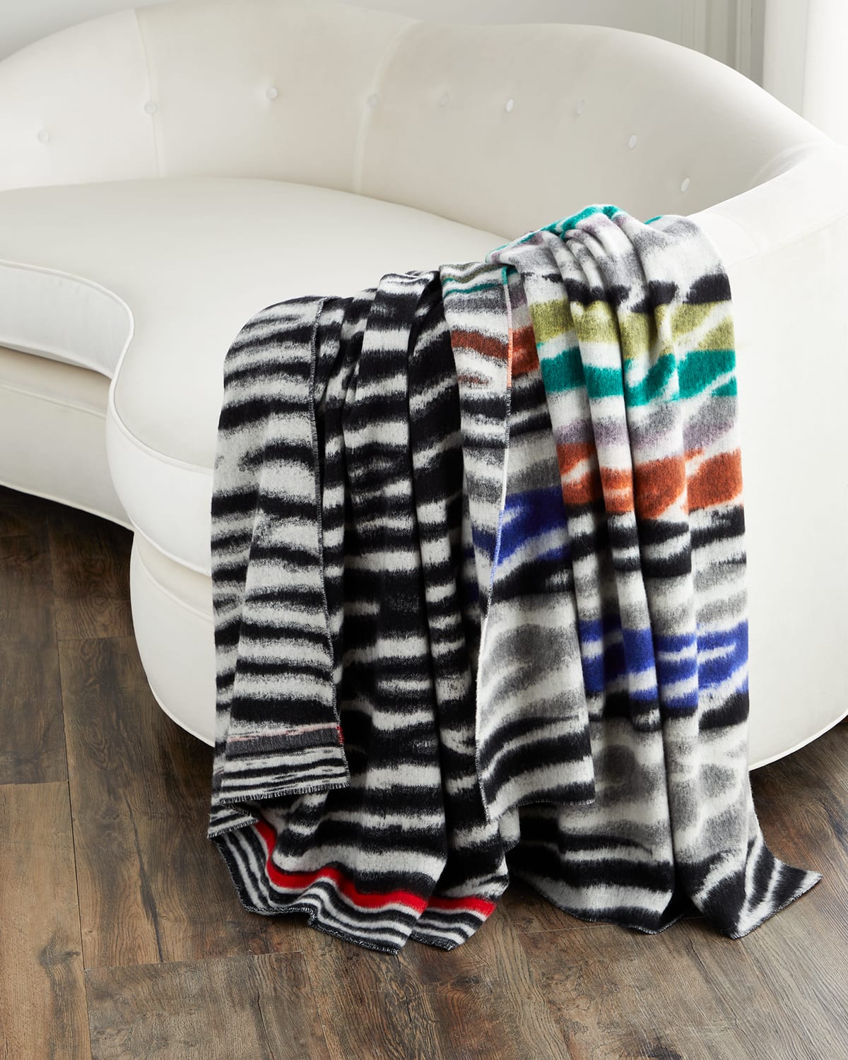 Shop Missoni Cleopatra Throw, 51" X 75" In Multicolor