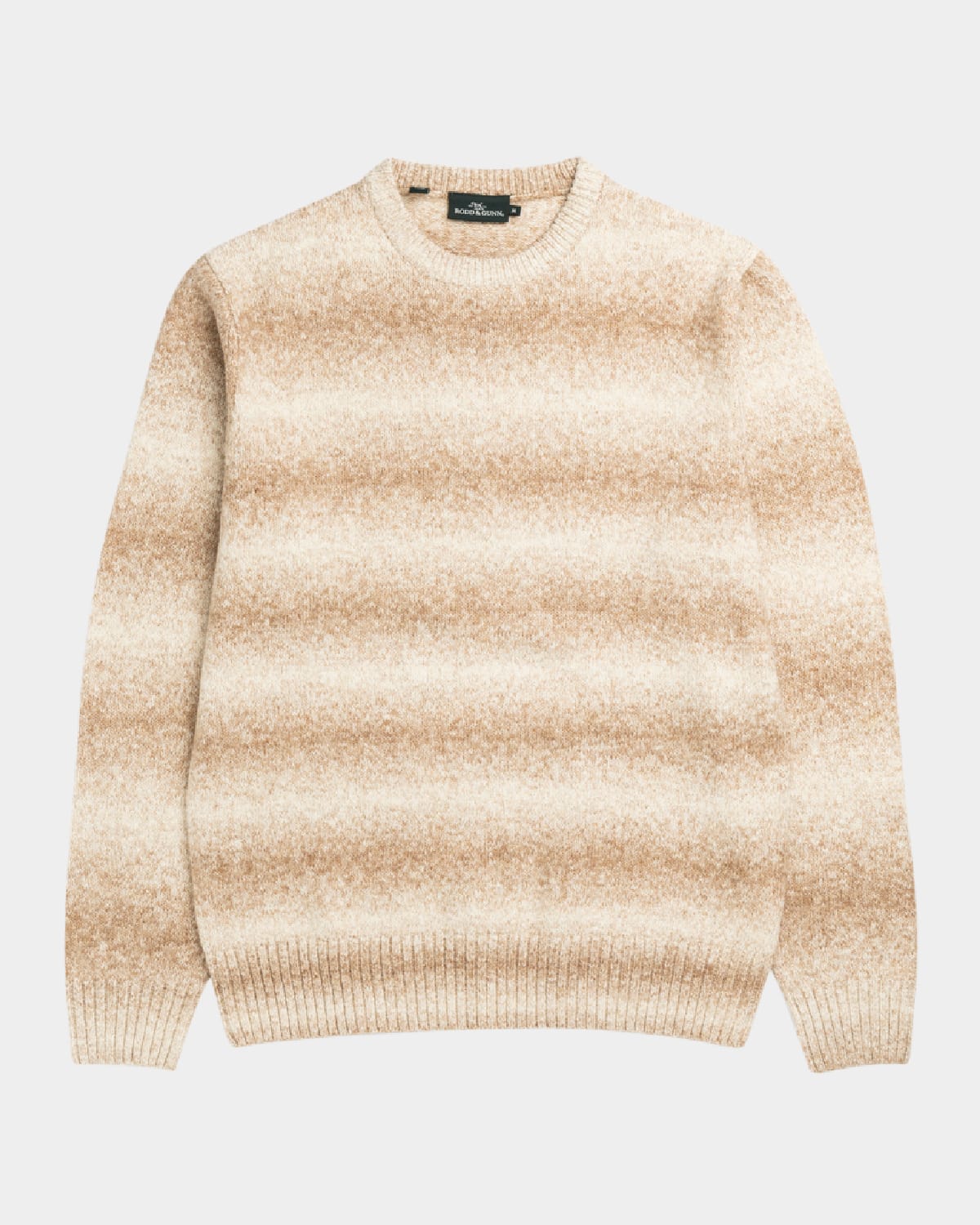 Men's Wave Break Ombre Stripe Crewneck Sweater