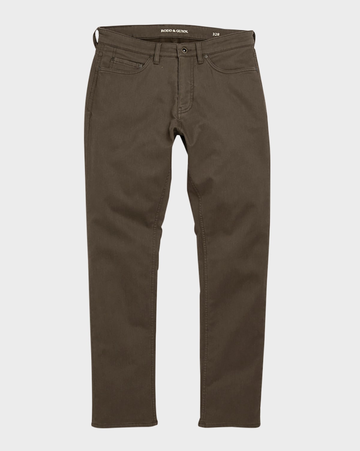 Shop Rodd & Gunn Men's Leighton Place Straight-leg Jeans In Army