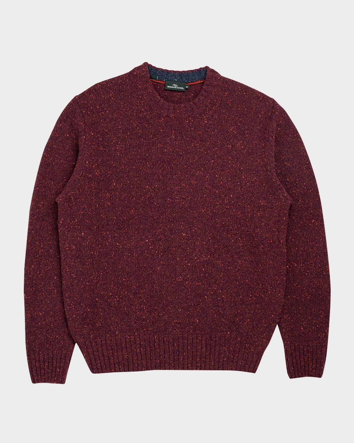 Rodd & Gunn Men's Cox Road Knit Crewneck Sweater In Garnet