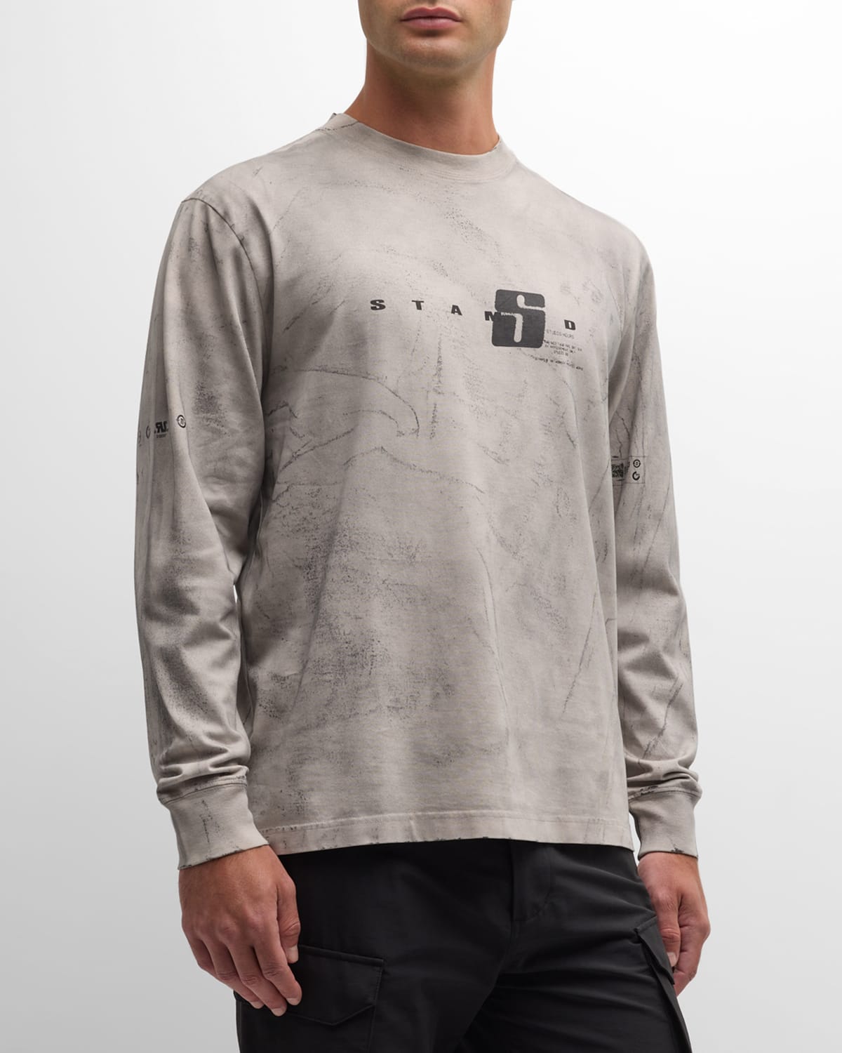Stampd Men's Transit Relaxed T-shirt In Cement