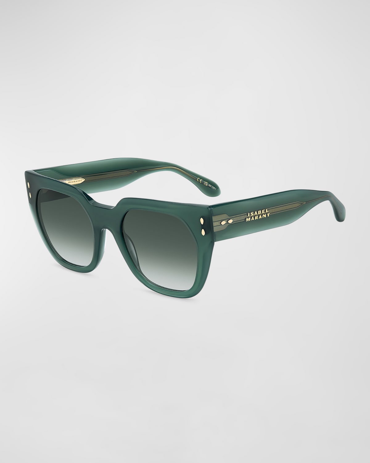 Logo Acetate Cat-Eye Sunglasses
